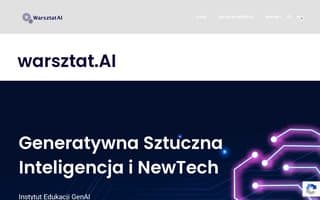 Screenshot of warsztat.ai