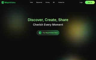 Screenshot of wayin.ai