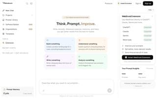 Screenshot of webenoid.ai