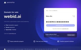 Screenshot of webid.ai