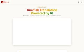 Screenshot of werger.ai