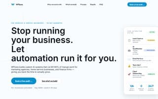 Screenshot of wflows.ai
