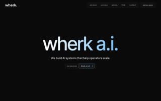 Screenshot of wherk.ai