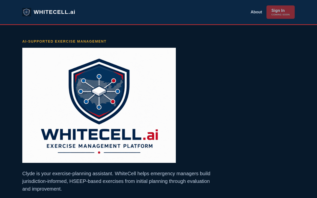Screenshot of whitecell.ai