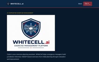 Screenshot of whitecell.ai