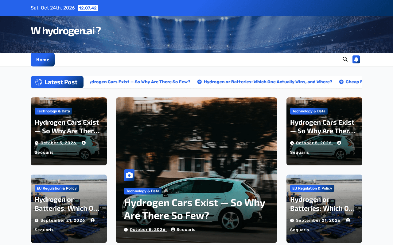 Screenshot of whydrogen.ai