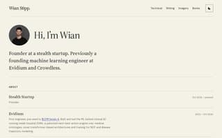 Screenshot of wian.ai