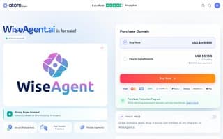 Screenshot of wiseagent.ai