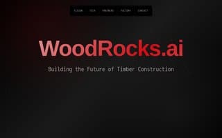Screenshot of woodrocks.ai