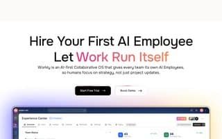 Screenshot of worklyapp.ai