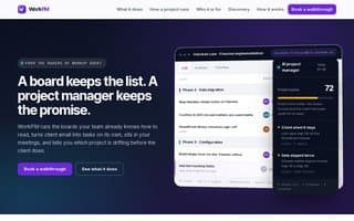Screenshot of workpm.ai