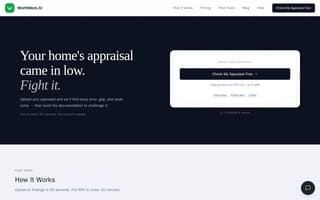Screenshot of worthmore.ai
