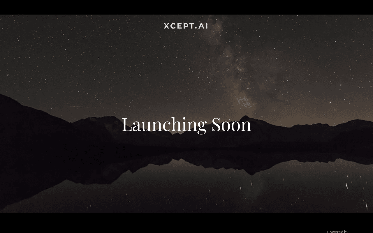 Screenshot of xcept.ai