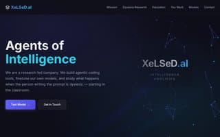 Screenshot of xelsed.ai