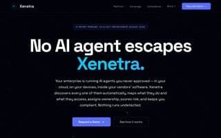 Screenshot of xenetra.ai