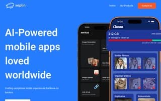 Screenshot of xeplin.ai