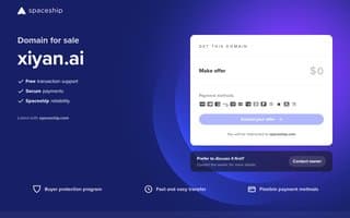 Screenshot of xiyan.ai