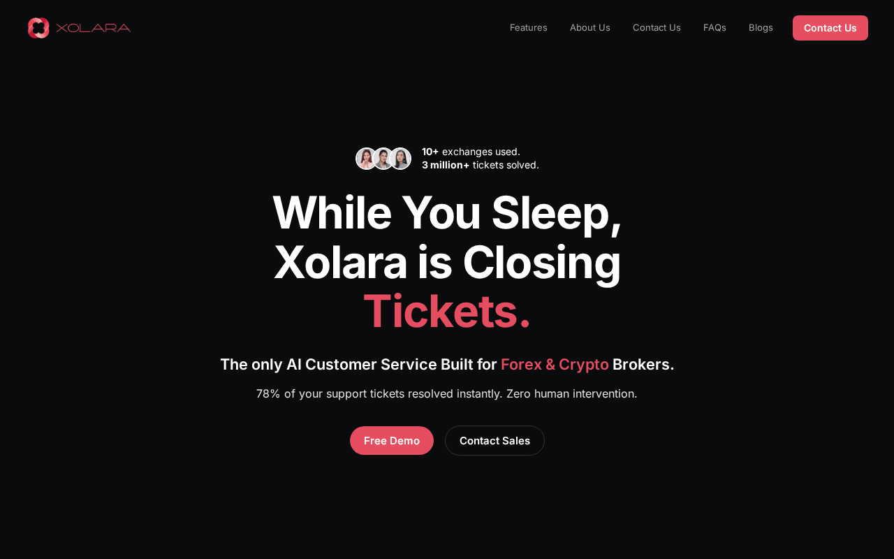 Screenshot of xolara.ai