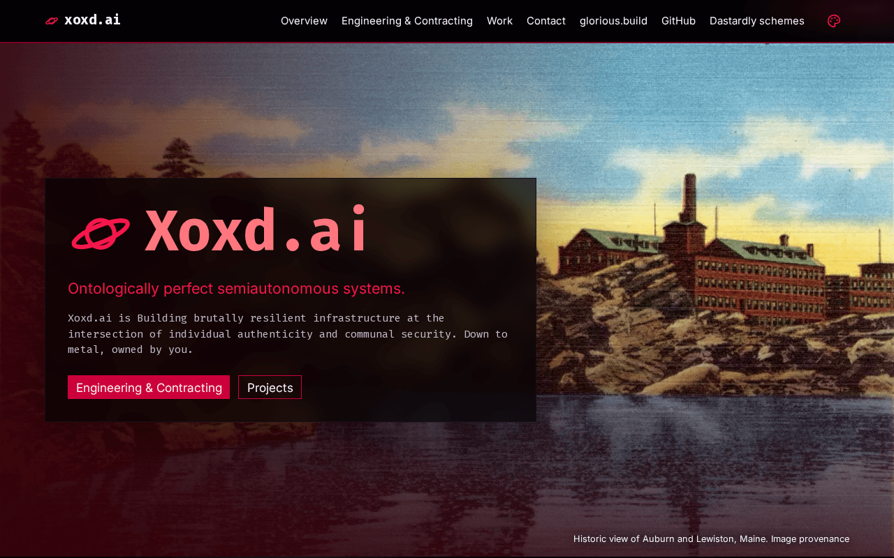 Screenshot of xoxd.ai