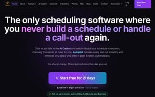 Screenshot of xshift.ai