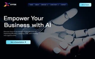 Screenshot of xytek.ai