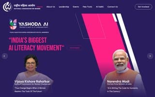 Screenshot of yashoda.ai