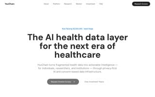 Screenshot of youchain.ai