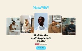 Screenshot of youpop.ai