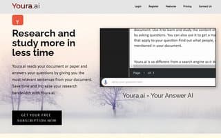 Screenshot of youra.ai