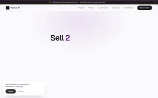 Screenshot of yourlio.ai