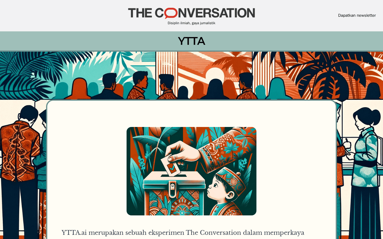 Screenshot of ytta.ai