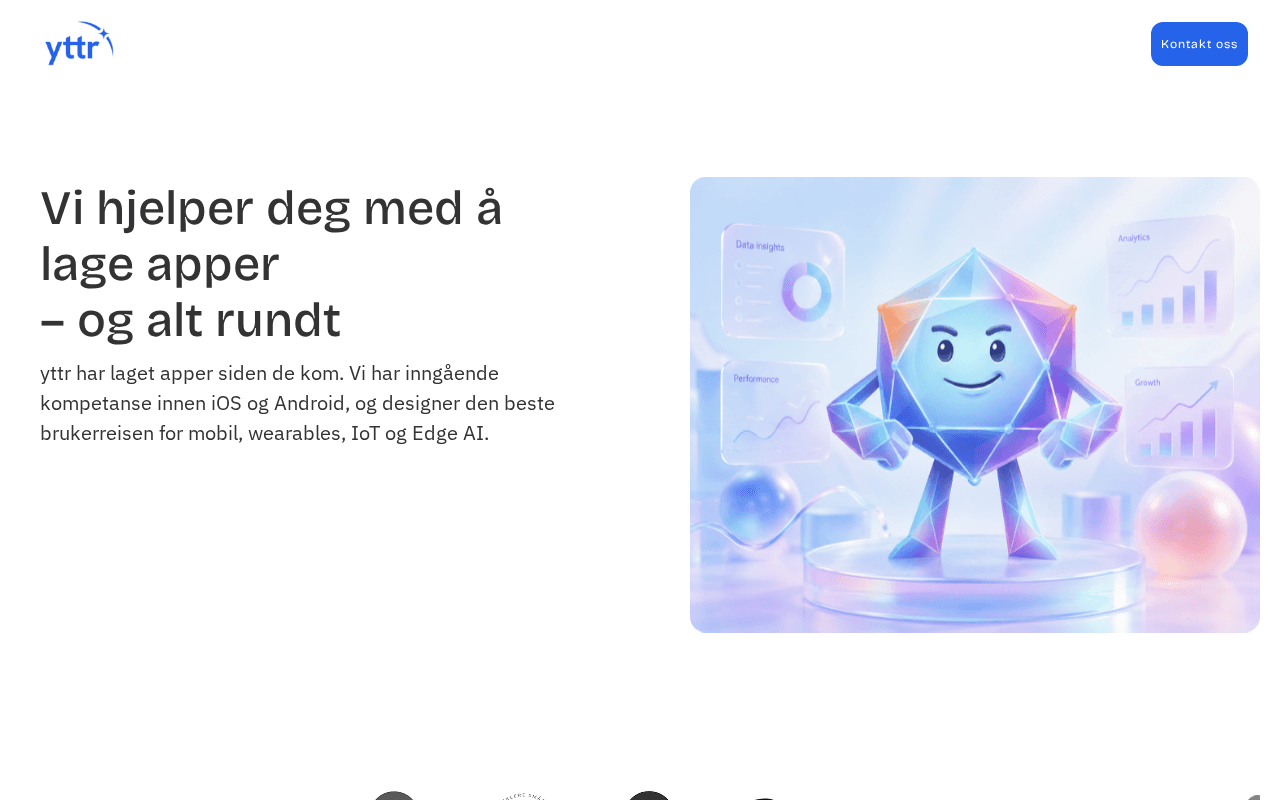 Screenshot of yttr.ai