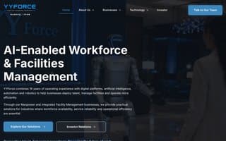 Screenshot of yyforce.ai