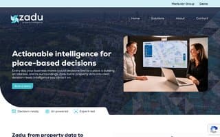 Screenshot of zadu.ai