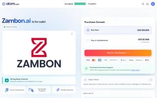 Screenshot of zambon.ai