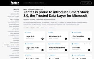 Screenshot of zantaz.ai