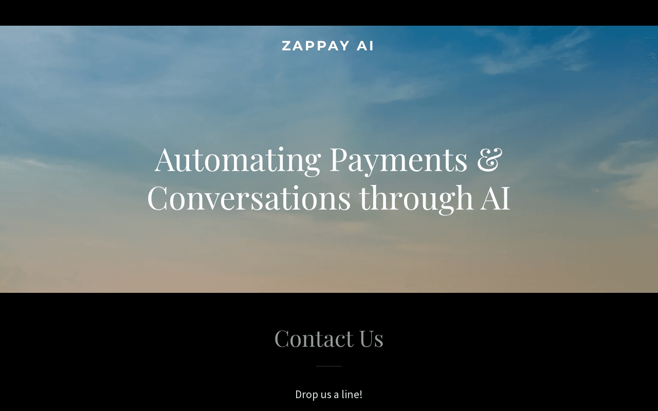 Screenshot of zappay.ai