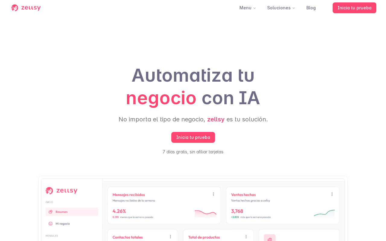 Screenshot of zellsy.ai