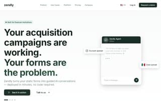 Screenshot of zendly.ai
