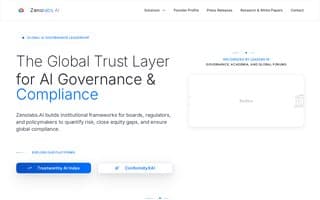 Screenshot of zenolabs.ai