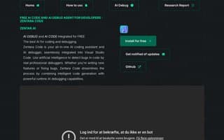 Screenshot of zentar.ai