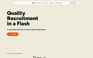Screenshot of zepcruit.ai