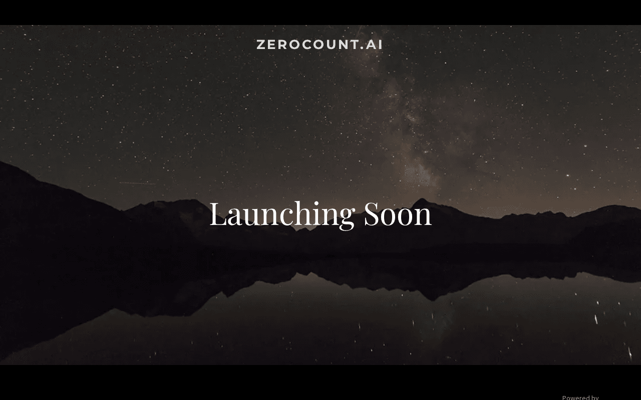 Screenshot of zerocount.ai