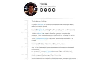 Screenshot of zidan.ai