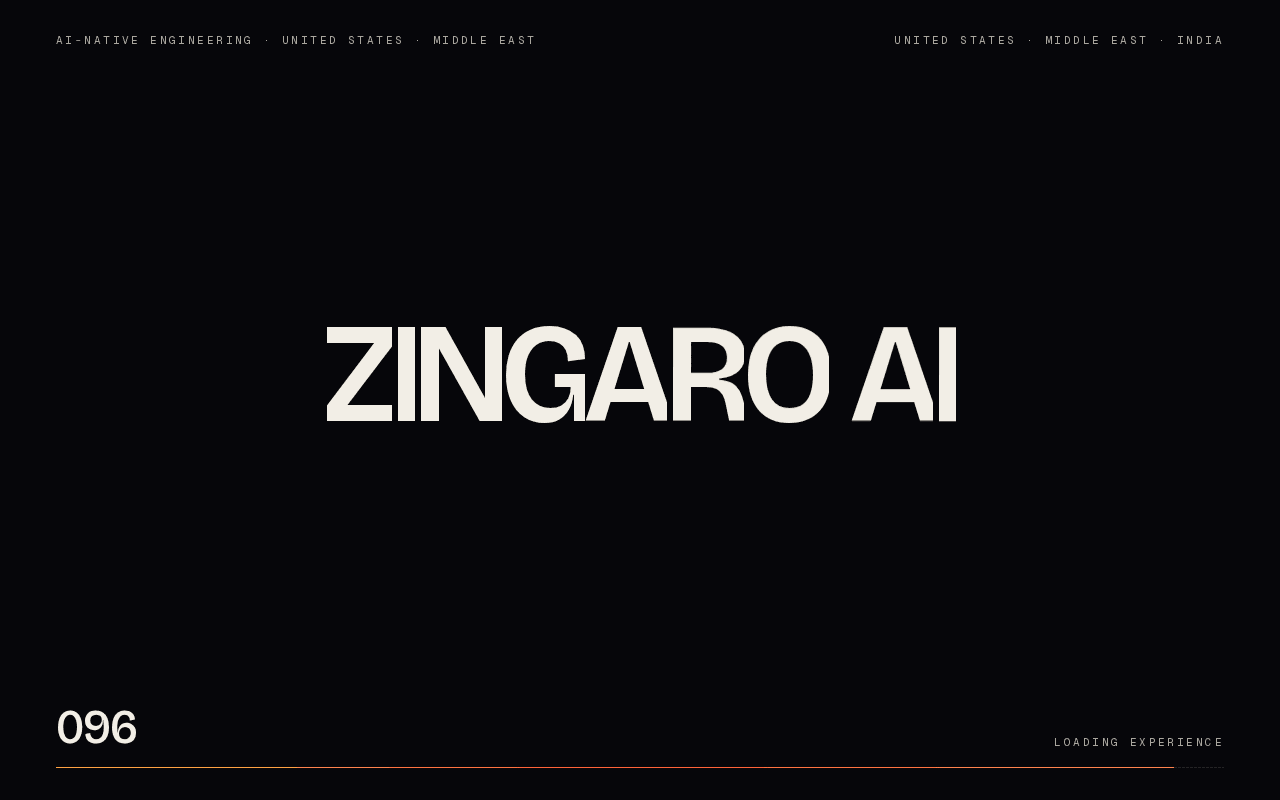 Screenshot of zingaro.ai