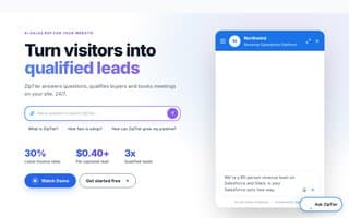 Screenshot of ziptier.ai