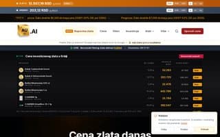 Screenshot of zlato.ai