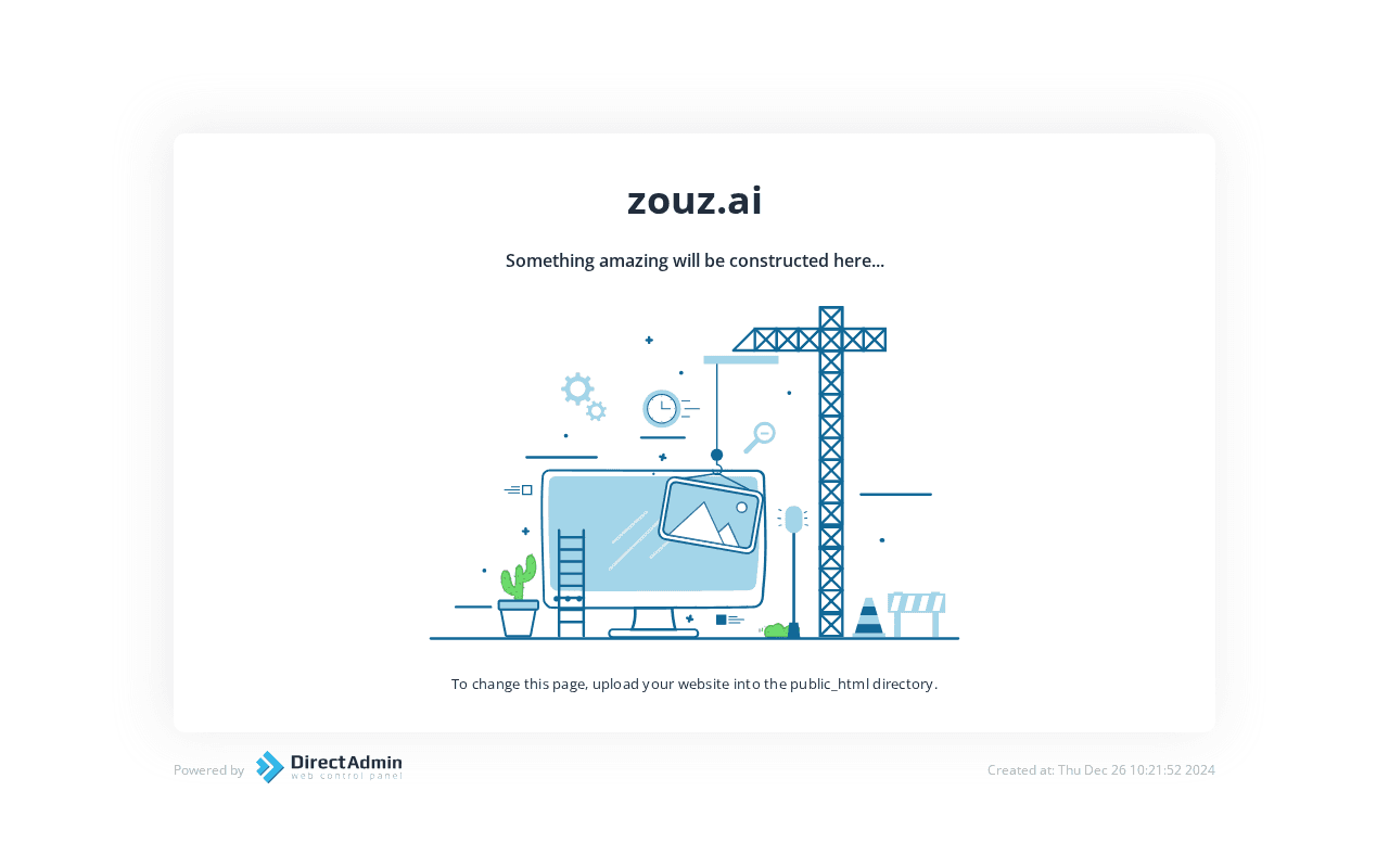 Screenshot of zouz.ai