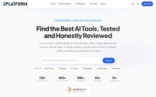 Screenshot of zplatform.ai