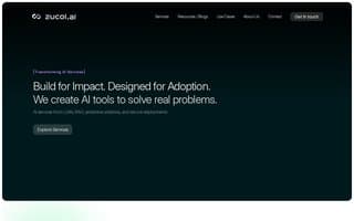 Screenshot of zucol.ai